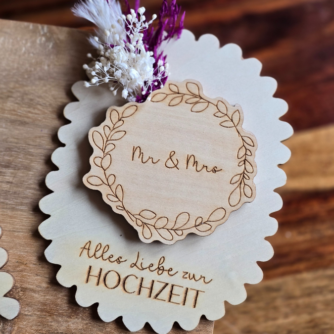 SVG Laserdatei Karten zur Hochzeit zum füllen mit Blumen oder Geld Postkarten Grußkarten SVG Datei Hochzeitsgeschenk Ehe Braut – Bild 23