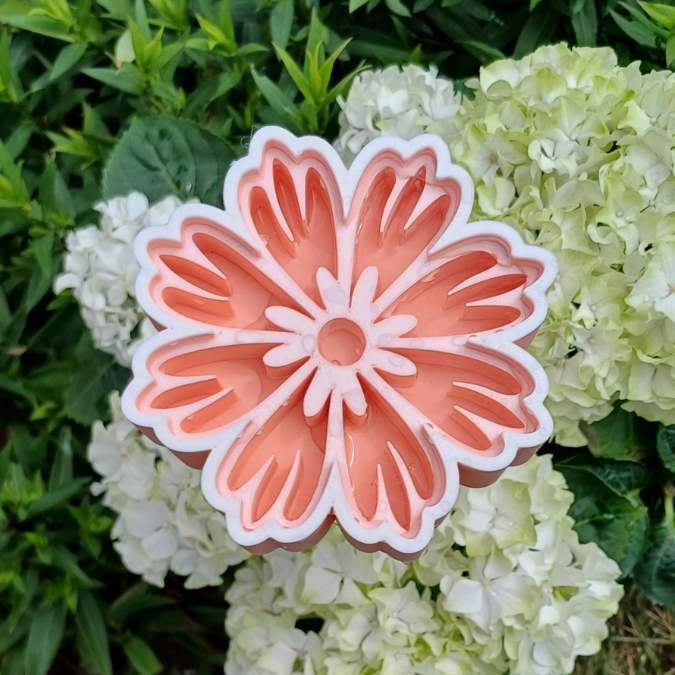 STL 3D Druck Datei Insektentränke Blume Blümchen Blatt für 8mm & 10mm Stäbe Bienentränke Schmetterlingtränke Garten Blumentopf Bambu Sommer – Bild 14