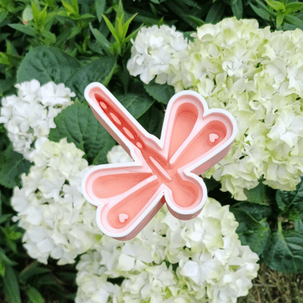 STL 3D Druck Datei Insektentränke Libelle für 8mm & 10mm Stäbe Bienentränke Schmetterlingtränke Garten Blumentopf Bambu Sommer – Bild 14