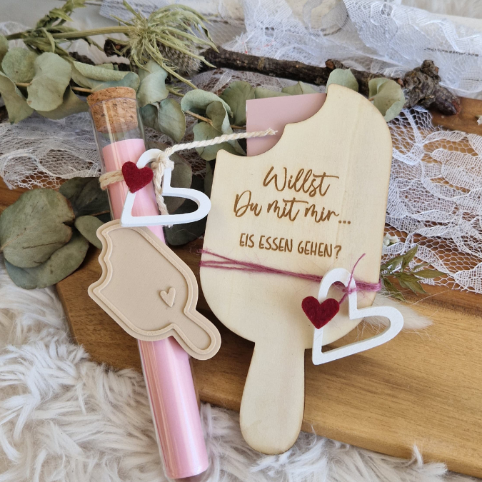 SVG Laser Datei Eis 6 Designs Gutscheinverpackung Geldgeschenk Gutscheine Geschenkidee Sommer SVG Datei – Bild 28
