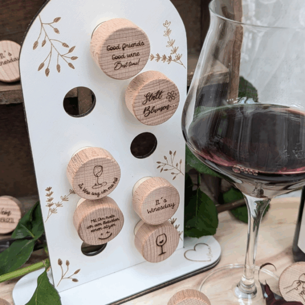 SVG Laserdatei Weinkorkenständer 3mm und 4mm Halter für Korken Wein SB Lädchen Schrankladen Präsenter SVG Datei – Bild 11