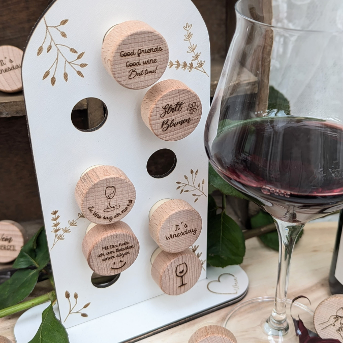 SVG Laserdatei Weinkorkenständer 3mm und 4mm Halter für Korken Wein SB Lädchen Schrankladen Präsenter SVG Datei – Bild 13