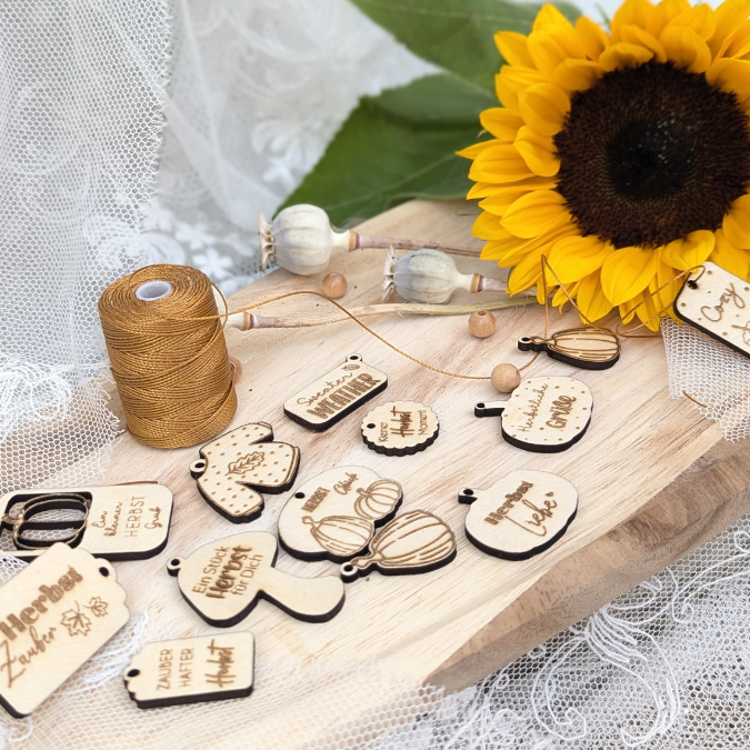 SVG Laserdatei Geschenkanhänger Herbst Kürbis Pilz Sweater weather Etiketten Tags SVG-Datei – Bild 18