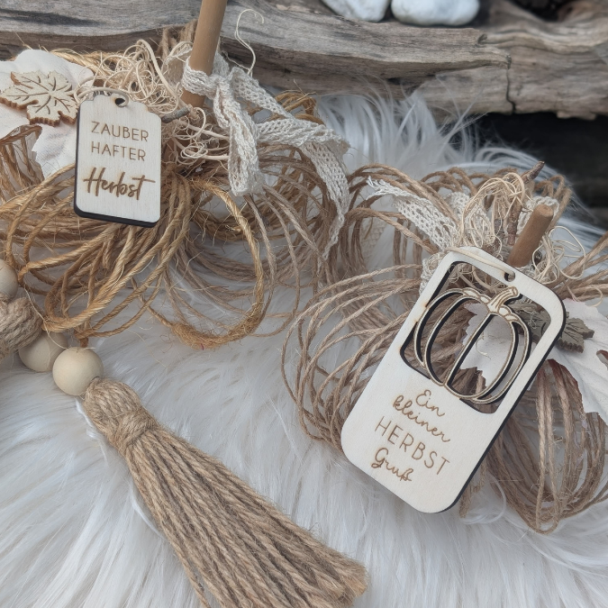 SVG Laserdatei Geschenkanhänger Herbst Kürbis Pilz Sweater weather Etiketten Tags SVG-Datei – Bild 25