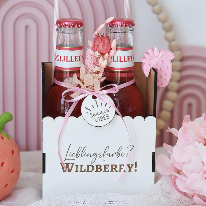 SVG Laserdatei 3 mm & 4mm Geschenkbox für 2 kleine Lillet Aperol Flaschen Flaschenbox Summermoments Little Things Spritztour SVG Datei – Bild 13