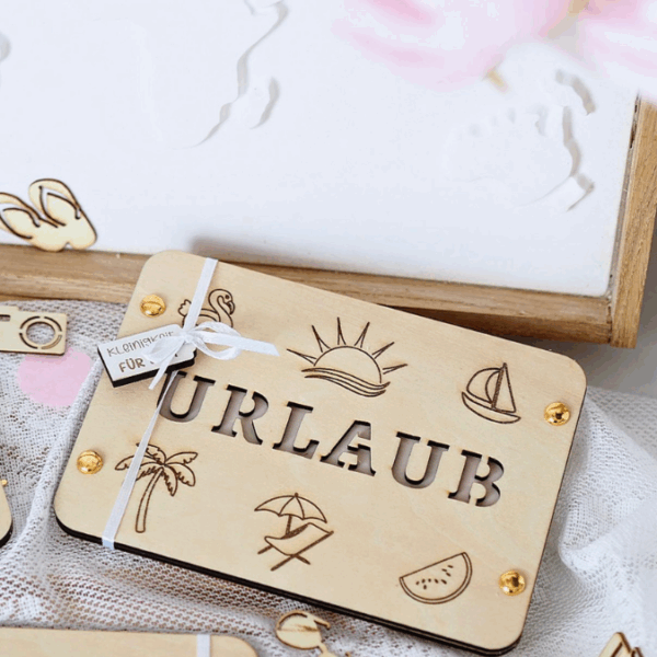 SVG Laserdatei Urlaub Reise Flitterwochen Hochzeit Geldgeschenk Verpackung für Geld 6 Designs Gutscheinkarten SVG-Datei – Bild 10