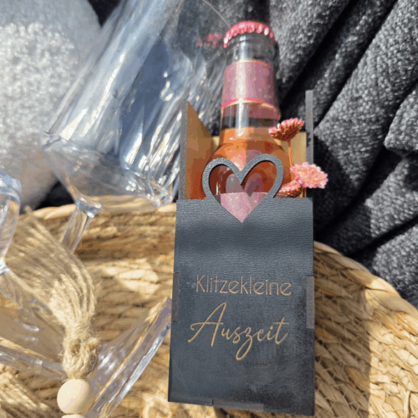 SVG Laserdatei 3 mm & 4mm Geschenkbox für kleine Lillet Aperol Flaschen Flaschenbox Summermoments Little Things Spritztour SVG Datei – Bild 14