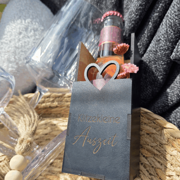 SVG Laserdatei 3 mm & 4mm Geschenkbox für kleine Lillet Aperol Flaschen Flaschenbox Summermoments Little Things Spritztour SVG Datei – Bild 15