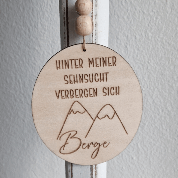 SVG Datei 4 Designs Schilder Berge Wanderlust Holzscheiben Bergverliebt Bergliebe Laserdatei – Bild 13