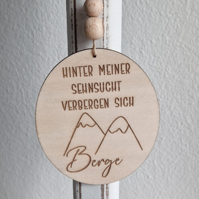 SVG Datei 4 Designs Schilder Berge Wanderlust Holzscheiben Bergverliebt Bergliebe Laserdatei – Bild 13
