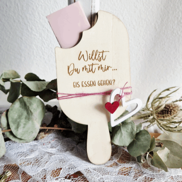 SVG Laser Datei Eis 6 Designs Gutscheinverpackung Geldgeschenk Gutscheine Geschenkidee Sommer SVG Datei – Bild 11