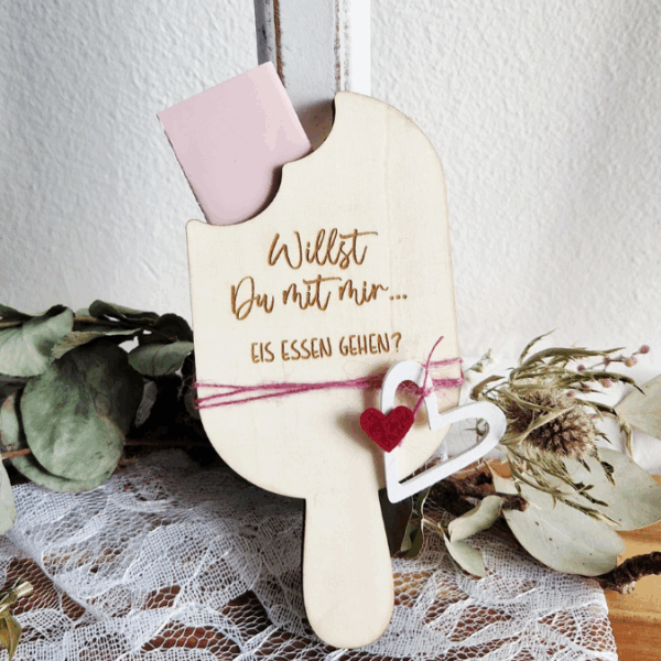 SVG Laser Datei Eis 6 Designs Gutscheinverpackung Geldgeschenk Gutscheine Geschenkidee Sommer SVG Datei – Bild 24