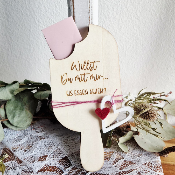SVG Laser Datei Eis 6 Designs Gutscheinverpackung Geldgeschenk Gutscheine Geschenkidee Sommer SVG Datei – Bild 24