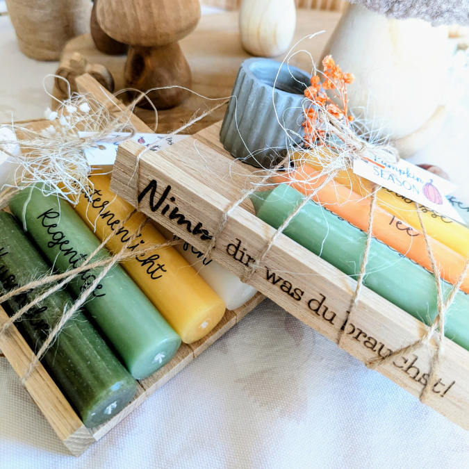 PRINT Druckvorlage PDF Geschenkanhänger 3 Designs Herbst Bunte Motive Tags Etiketten A4 Printable PDF Datei zum selber drucken – Bild 7