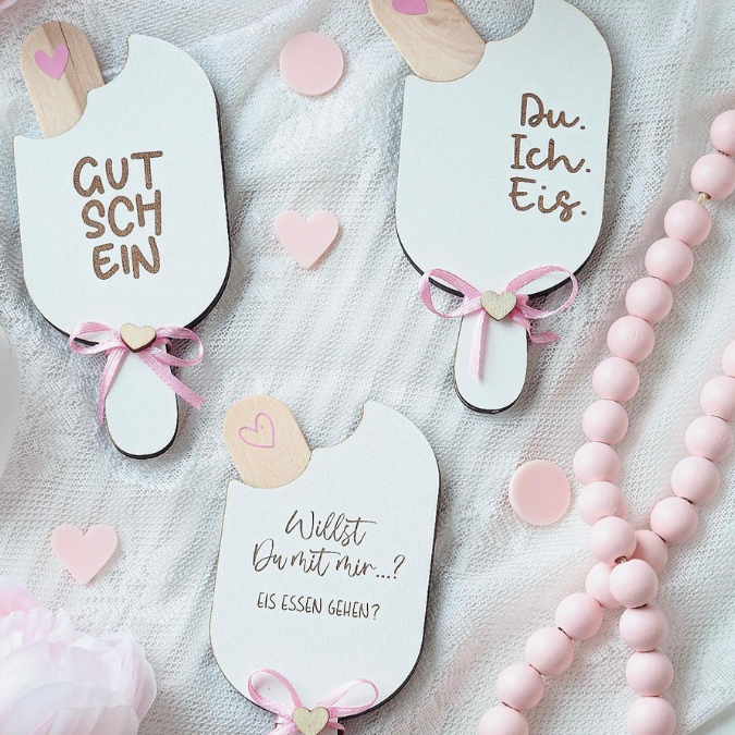 SVG Laser Datei Eis 6 Designs Gutscheinverpackung Geldgeschenk Gutscheine Geschenkidee Sommer SVG Datei – Bild 21