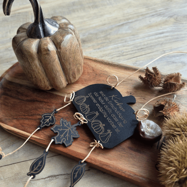 SVG Datei Herbst Deko Türdeko Wanddeko Kürbisse ink Anhänger Blätter Laserdatei Herbstzauber Herbstliebe Herbstvibes – Bild 11