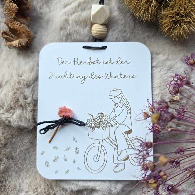 SVG Datei 2 Designs Schilder Holzscheiben Herbst Laserdatei Fahrrad Herbstzauber Herbstliebe Herbstvibes – Bild 18
