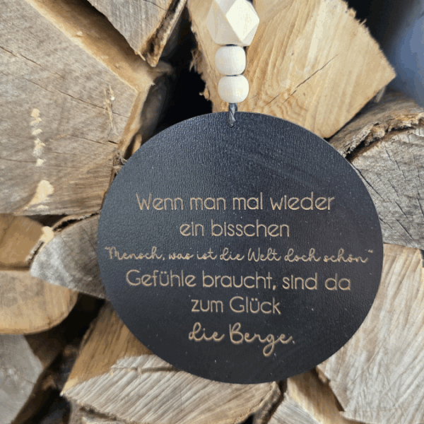 SVG Datei 4 Designs Schilder Berge Wanderlust Holzscheiben Bergverliebt Bergliebe Laserdatei – Bild 7