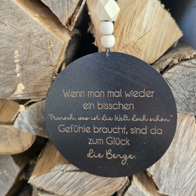 SVG Datei 4 Designs Schilder Berge Wanderlust Holzscheiben Bergverliebt Bergliebe Laserdatei – Bild 7