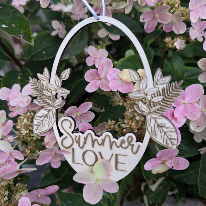 SVG Laserdatei Kranz 2er Set Kränze Summer Feeling Geschenkidee SVG Datei – Bild 15