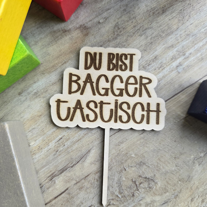 SVG Laserdatei 21er Set Caketopper Baustelle Bagger Verkehr inkl. Zahlen Pflanzenstecker Gescheinkidee Junge Kuchen SVG Datei – Bild 9