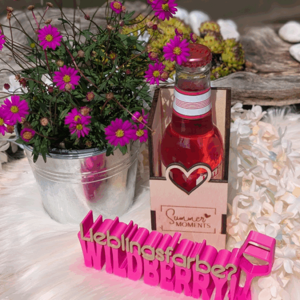 SVG Laserdatei 3 mm & 4mm Geschenkbox für kleine Lillet Aperol Flaschen Flaschenbox Summermoments Little Things Spritztour SVG Datei – Bild 3