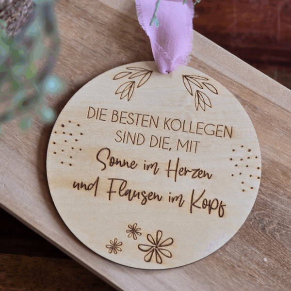 SVG Datei 3 Designs Schilder Kollegen Lieblings Kollegin Arbeitskollegen Abschied Kollege Arbeit Büro Holzscheibe – Bild 5