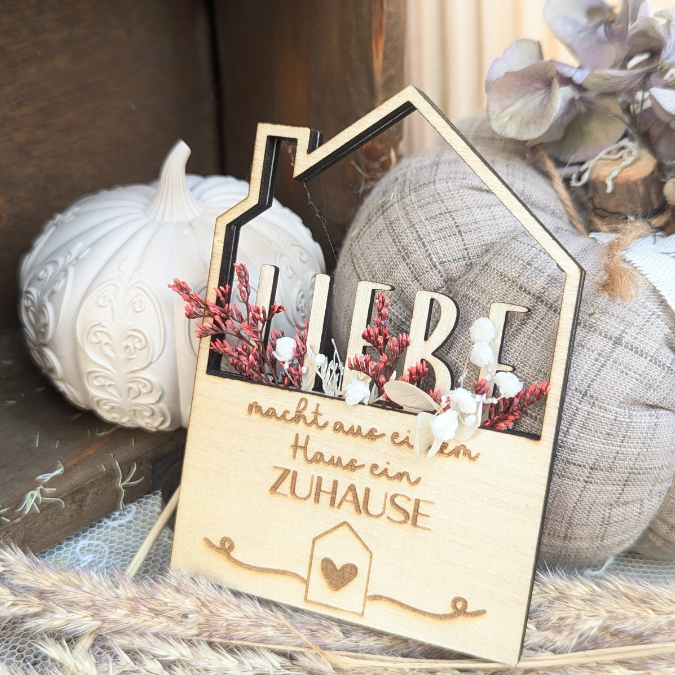6 Designs Häuser zum füllen mit Blumen oder Geld Zuhause Heimat Home Freundschaft Deko Danke SVG Laserdatei Lasercut – Bild 26