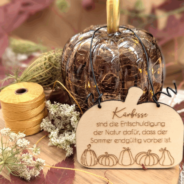 SVG Datei Herbst Deko Türdeko Wanddeko Kürbisse ink Anhänger Blätter Laserdatei Herbstzauber Herbstliebe Herbstvibes – Bild 6