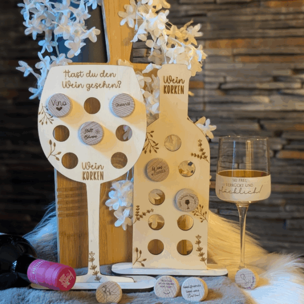 SVG Laserdatei Weinkorkenständer 3mm und 4mm Halter für Korken Wein SB Lädchen Schrankladen Präsenter SVG Datei – Bild 18