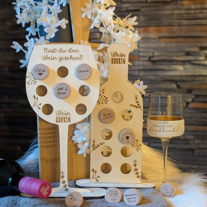 SVG Laserdatei Weinkorkenständer 3mm und 4mm Halter für Korken Wein SB Lädchen Schrankladen Präsenter SVG Datei – Bild 18