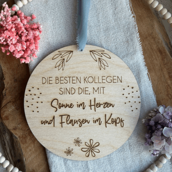 SVG Datei 3 Designs Schilder Kollegen Lieblings Kollegin Arbeitskollegen Abschied Kollege Arbeit Büro Holzscheibe – Bild 7