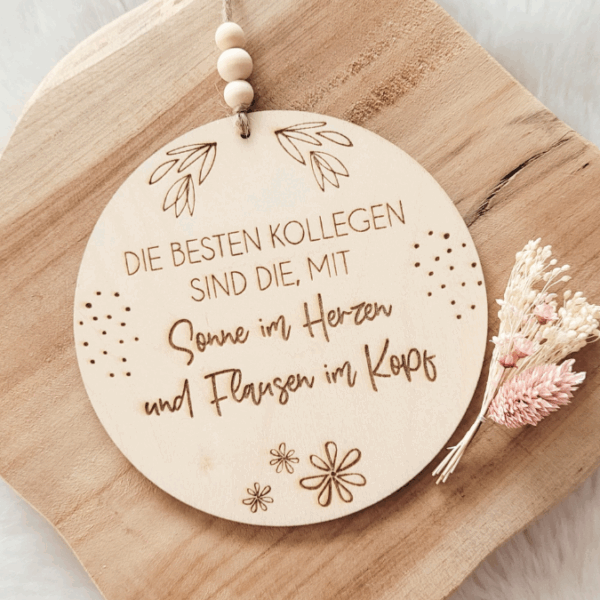 SVG Datei 3 Designs Schilder Kollegen Lieblings Kollegin Arbeitskollegen Abschied Kollege Arbeit Büro Holzscheibe – Bild 13