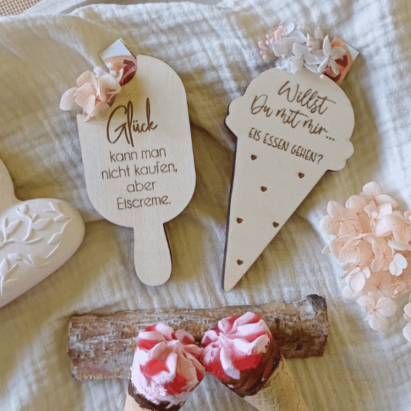 SVG Laser Datei Eis 6 Designs Gutscheinverpackung Geldgeschenk Gutscheine Geschenkidee Sommer SVG Datei – Bild 26