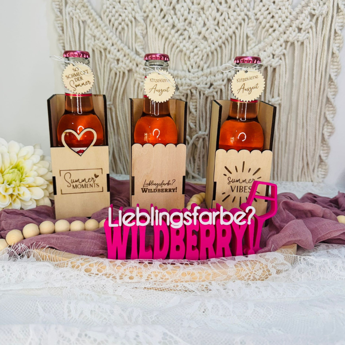 SVG Laserdatei 3 mm & 4mm Geschenkbox für kleine Lillet Aperol Flaschen Flaschenbox Summermoments Little Things Spritztour SVG Datei – Bild 25