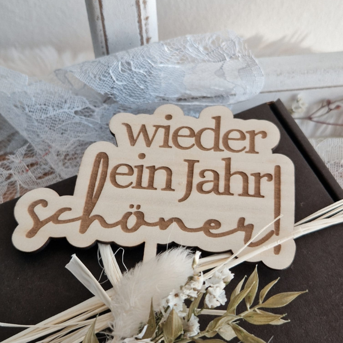 SVG Laserdatei Caketopper Geburtstag Gute Laune Mix Positive Good vibes inklusive Zahlen Kuchenstecker Pflanzenstecker SVG Datei – Bild 20