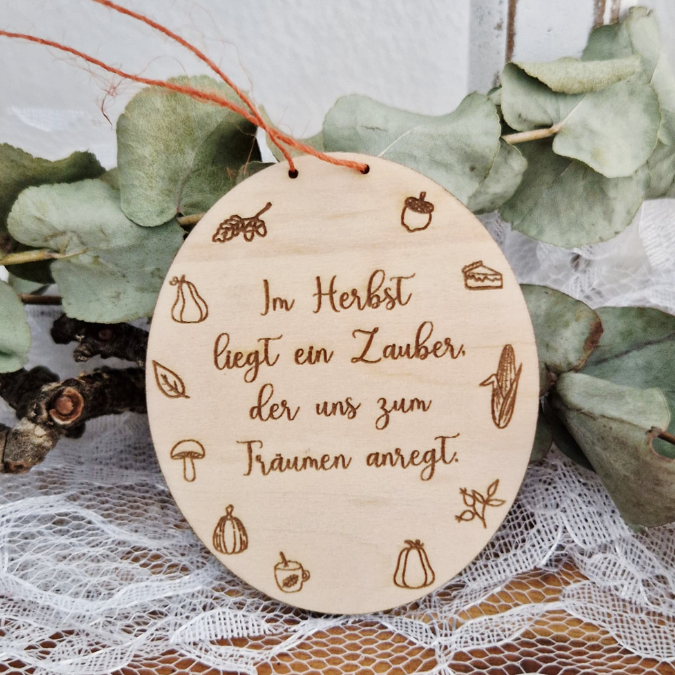 SVG Datei 2 Designs Schilder Holzscheiben Herbst Laserdatei Fahrrad Herbstzauber Herbstliebe Herbstvibes – Bild 10