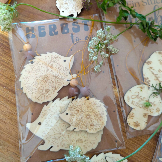 PRINT DRUCKVORLAGE PDF Verpackung Kleinigkeiten Geschenkkarte 2Designs Herbst to go Herbst in der Tüte Tüten Inlay Printable zum ausdrucken – Bild 4