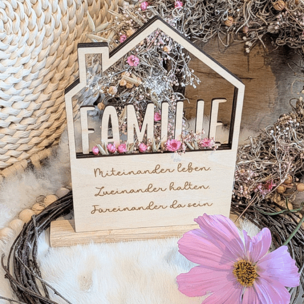 6 Designs Häuser zum füllen mit Blumen oder Geld Zuhause Heimat Home Freundschaft Deko Danke SVG Laserdatei Lasercut – Bild 8