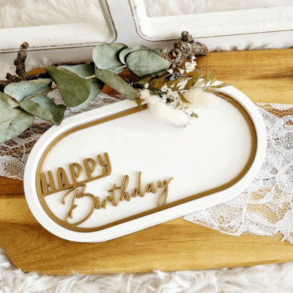 STL 3D Druck Datei 8er Set Geburtstag Einleger für ovale Dekoteller Happy Birthday Alles Liebe Pustekuchen 3D-Datei 3D-Druck Vorlage – Bild 6