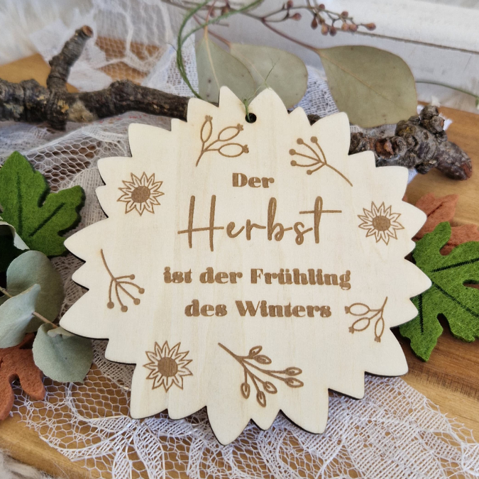 SVG Laser Herbst Datei Sonnenfänger Aufhänger Anhänger Herbst mit floralen Mustern Pumpkin season Kürbis Boho Skandi Laserdatei SVG Datei – Bild 24