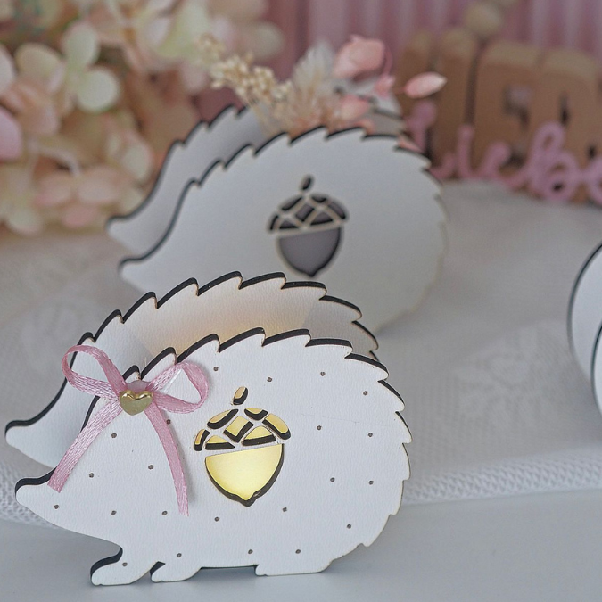 SVG Laser Herbst Datei Minis für Lichtkugeln LED Licht Igel Kürbis Boho Skandi Herbstin der Tüte geschenkidee Laserdatei SVG Datei – Bild 23