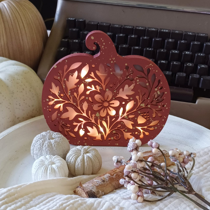 SVG Laser Herbst Datei Kürbis Lichtkürbis für Transparentpapier Lichterkette Lichtdatei Leuchtdatei Laserdatei SVG Datei – Bild 12