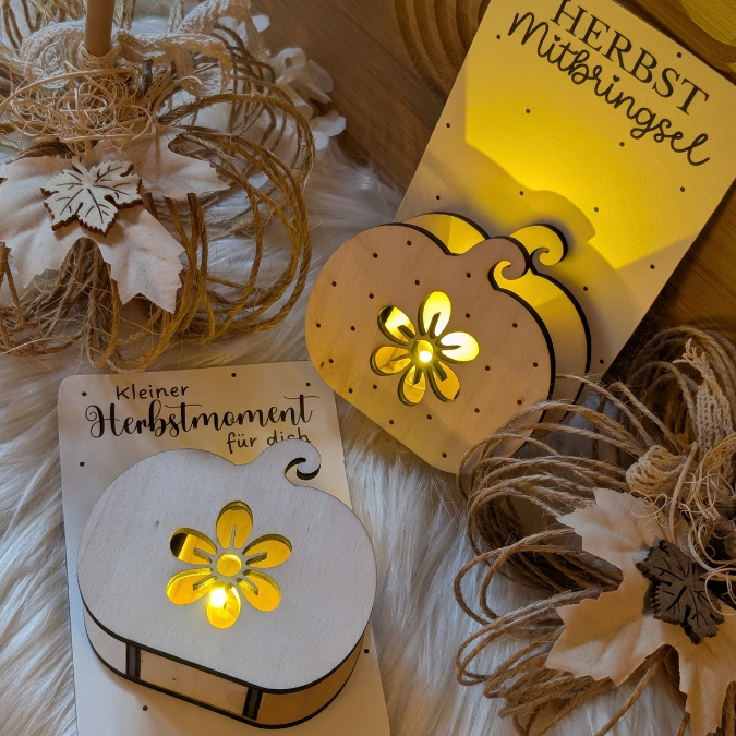 SVG Laser Herbst Datei Minis für Lichtkugeln LED Licht Igel Kürbis Boho Skandi Herbstin der Tüte geschenkidee Laserdatei SVG Datei – Bild 4