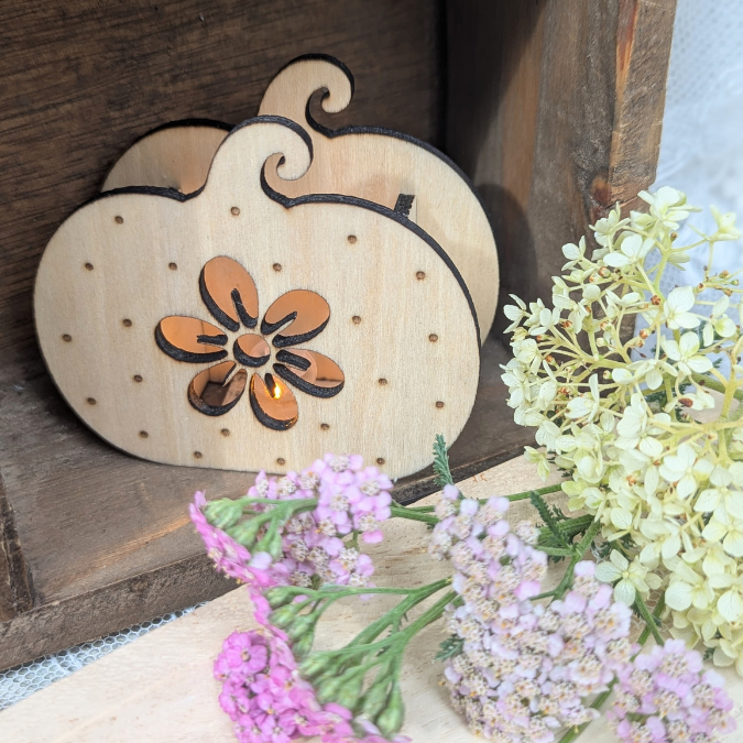 SVG Laser Herbst Datei Minis für Lichtkugeln LED Licht Igel Kürbis Boho Skandi Herbstin der Tüte geschenkidee Laserdatei SVG Datei – Bild 6
