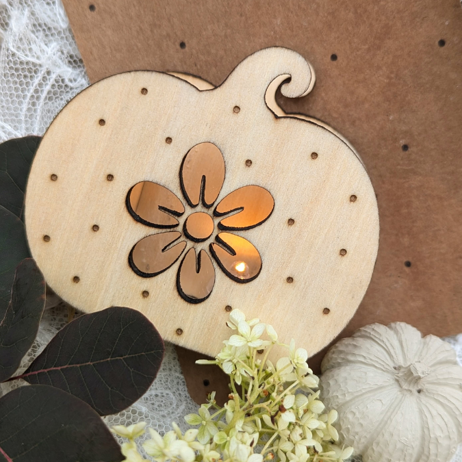 SVG Laser Herbst Datei Minis für Lichtkugeln LED Licht Igel Kürbis Boho Skandi Herbstin der Tüte geschenkidee Laserdatei SVG Datei – Bild 8