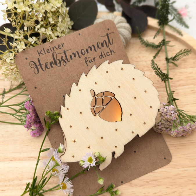 SVG Laser Herbst Datei Minis für Lichtkugeln LED Licht Igel Kürbis Boho Skandi Herbstin der Tüte geschenkidee Laserdatei SVG Datei – Bild 11