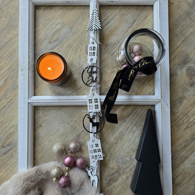 SVG Laser Datei Winter Skandi Scandi Aufhänger Anhänger Deko für Wand und Fenster Sonnenfänger Hej Scandinavian Deko Geschenkanhänger – Bild 25