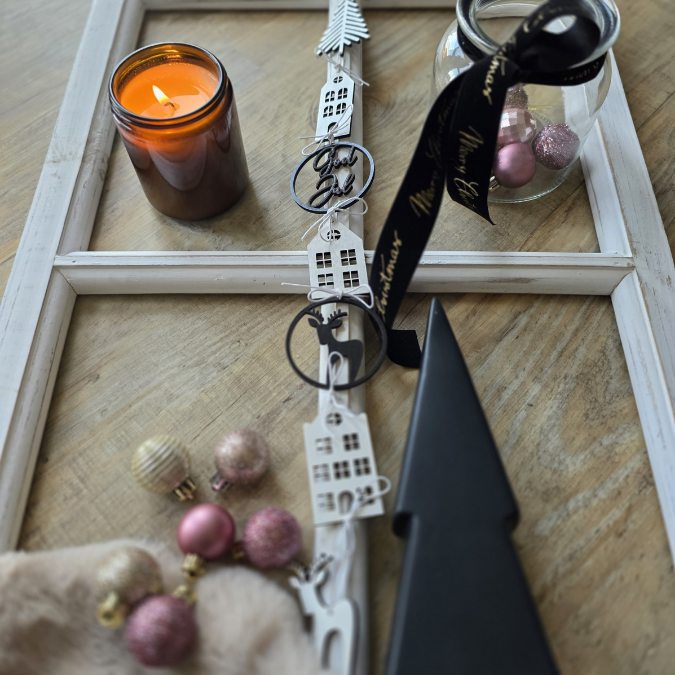 SVG Laser Datei Winter Skandi Scandi Aufhänger Anhänger Deko für Wand und Fenster Sonnenfänger Hej Scandinavian Deko Geschenkanhänger – Bild 22