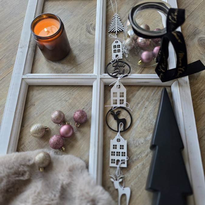 SVG Laser Datei Winter Skandi Scandi Aufhänger Anhänger Deko für Wand und Fenster Sonnenfänger Hej Scandinavian Deko Geschenkanhänger – Bild 24